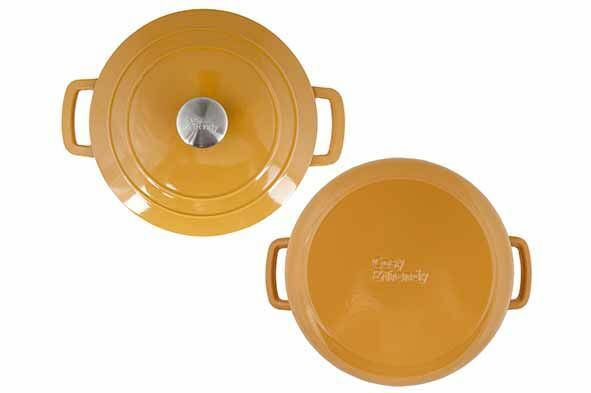 Fontestic Kookpot Amber Gold D28cm Gietijzer